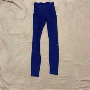 Lululemon Leggings Dark Blue